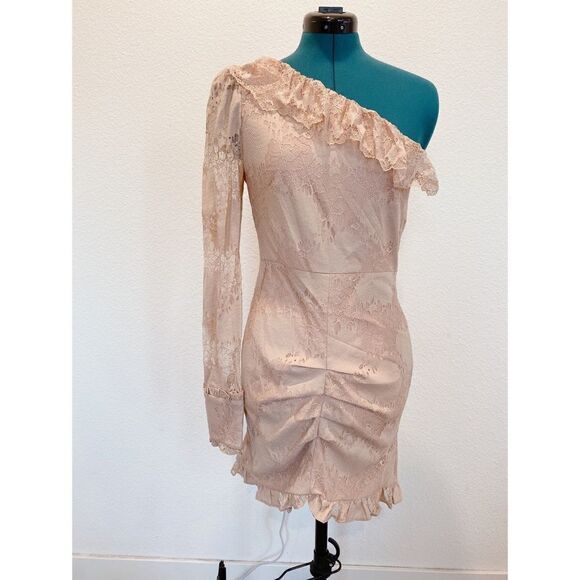 Alexis Ilana one shoulder lace mini dress - Picture 7 of 12